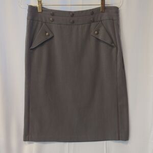 Grace Elements Elegant Gray Women's Skirt Size 8